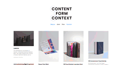 Desktop Screenshot of contentformcontext.com